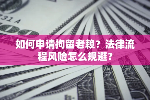 武汉如何申请拘留老赖？法律流程风险怎么规避？
