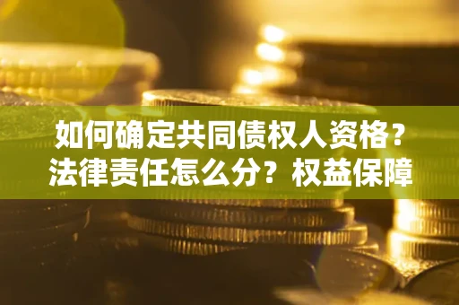 武汉如何确定共同债权人资格？法律责任怎么分？权益保障技巧揭秘！