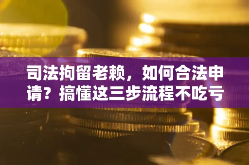 武汉司法拘留老赖，如何合法申请？搞懂这三步流程不吃亏！