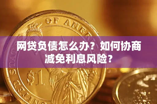 武汉网贷负债怎么办？如何协商减免利息风险？