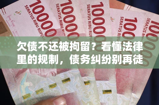 武汉欠债不还被拘留？看懂法律里的规制，债务纠纷别再徒劳奔波