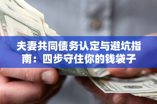 武汉夫妻共同债务认定与避坑指南：四步守住你的钱袋子
