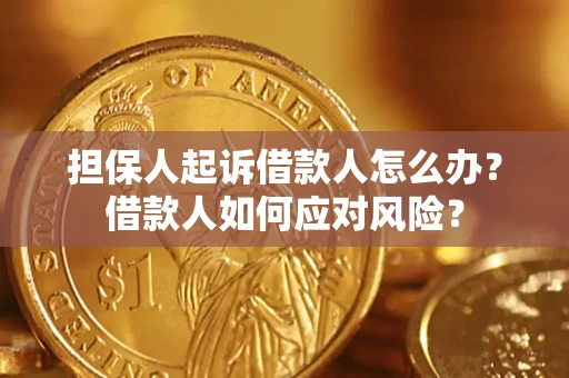 武汉担保人起诉借款人怎么办？借款人如何应对风险？