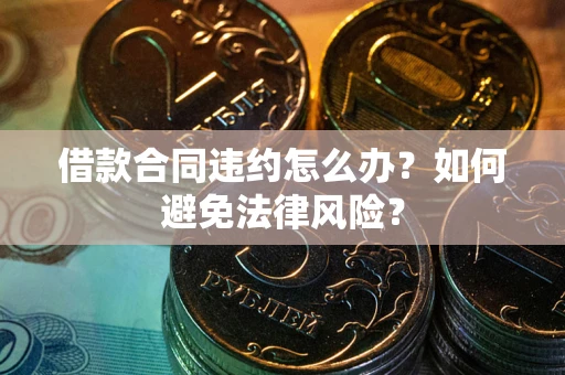 武汉借款合同违约怎么办？如何避免法律风险？