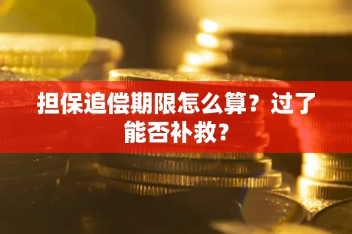 武汉担保追偿期限怎么算？过了能否补救？